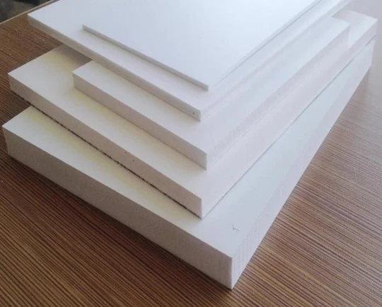 White waterproof PVC foam board