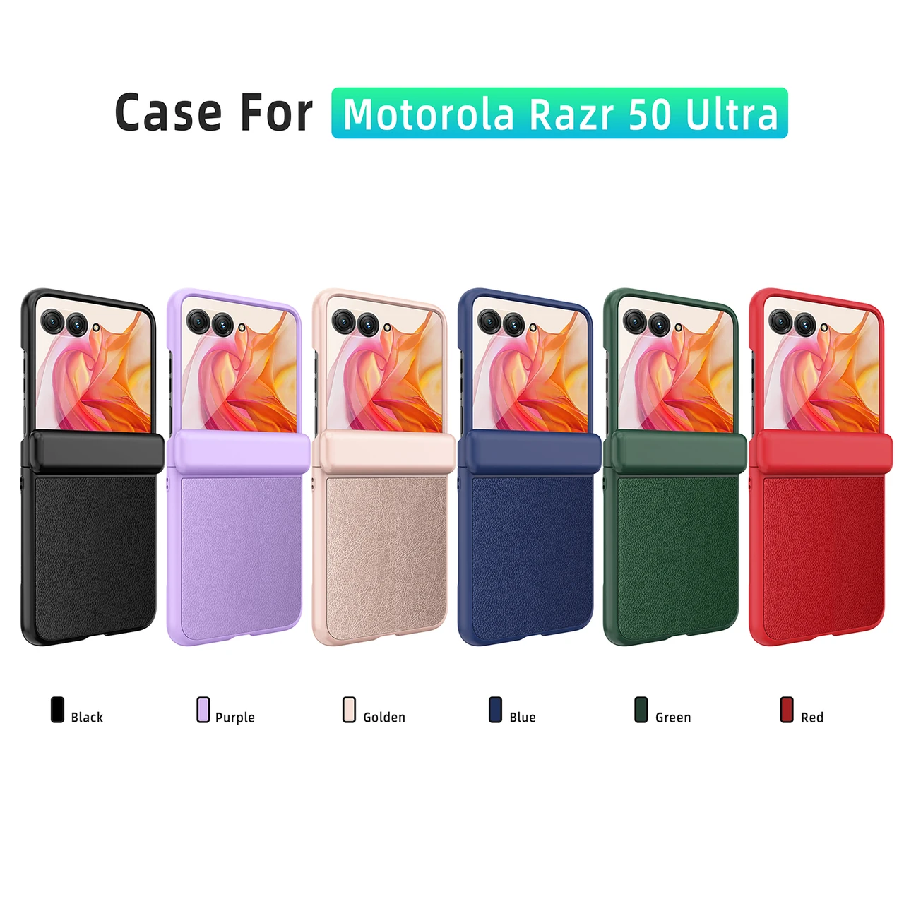 For Motorola Razr 50 Ultra Skin Feel Case Slim Shockproof PC Cover
