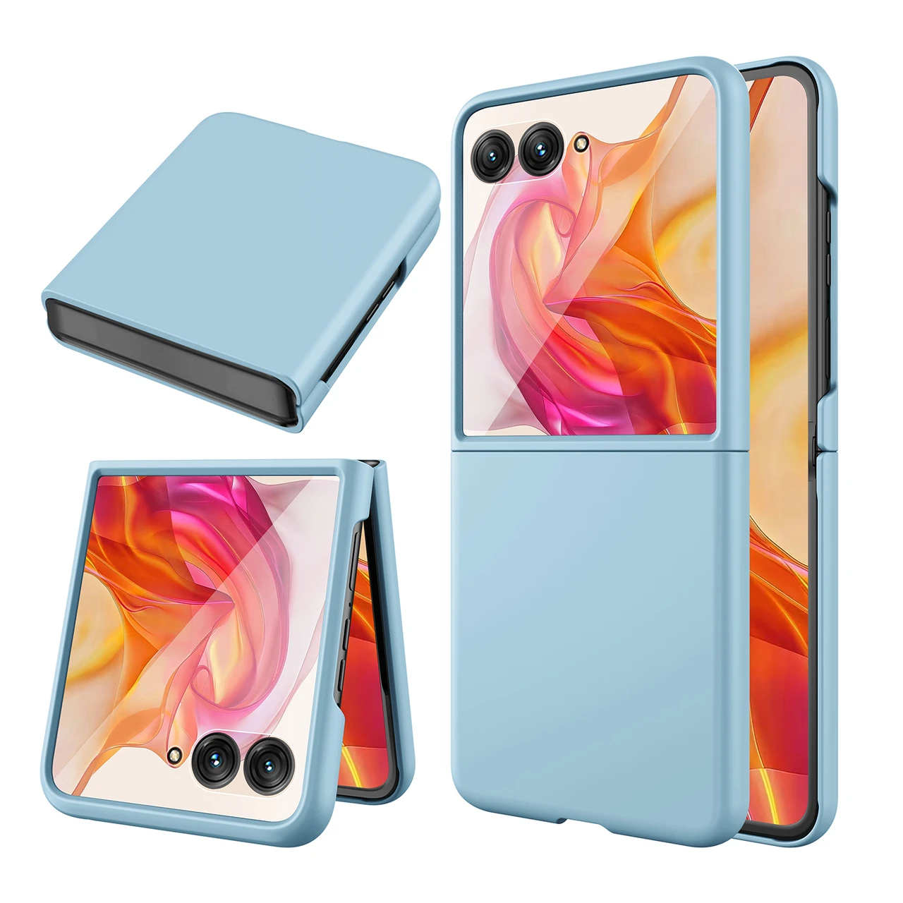 For Motorola Razr 50 Ultra Skin Feel Case Slim Shockproof PC Cover