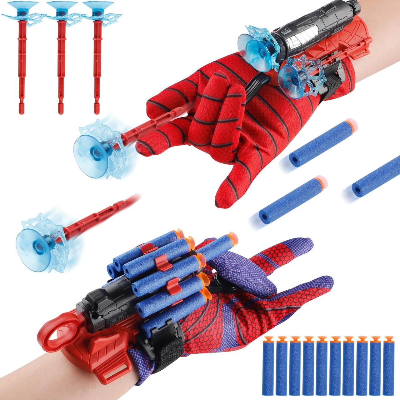Spider Web Slinger Toy for Kids Age 5-7 - Glove Launcher for Outdoor Play, Ideal for Birthday, Halloween, and Christmas