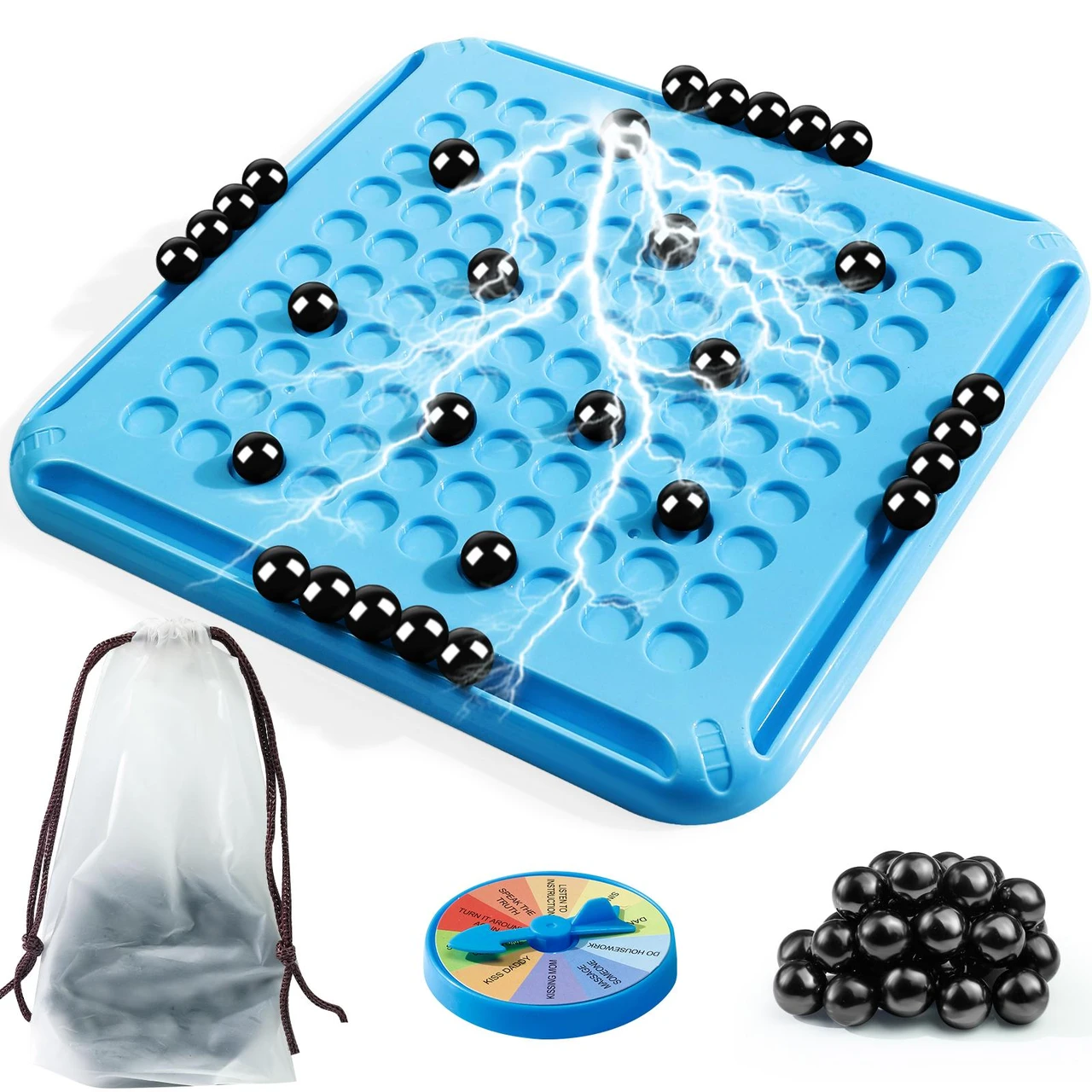 Magnetic Chess Set for Kids & Adults - Portable Chess Game with 30 Magnetic Pieces, Ideal for Family Fun, Perfect Gift for Kids Aged 6-12, Travel-Friendly Board Game