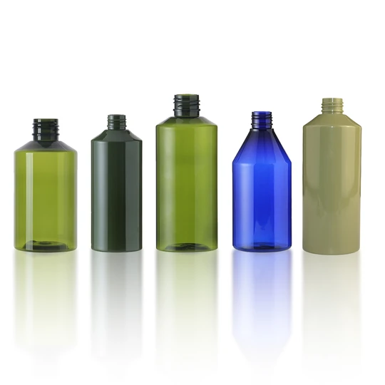 Slanted Shoulder Cylinder bottle