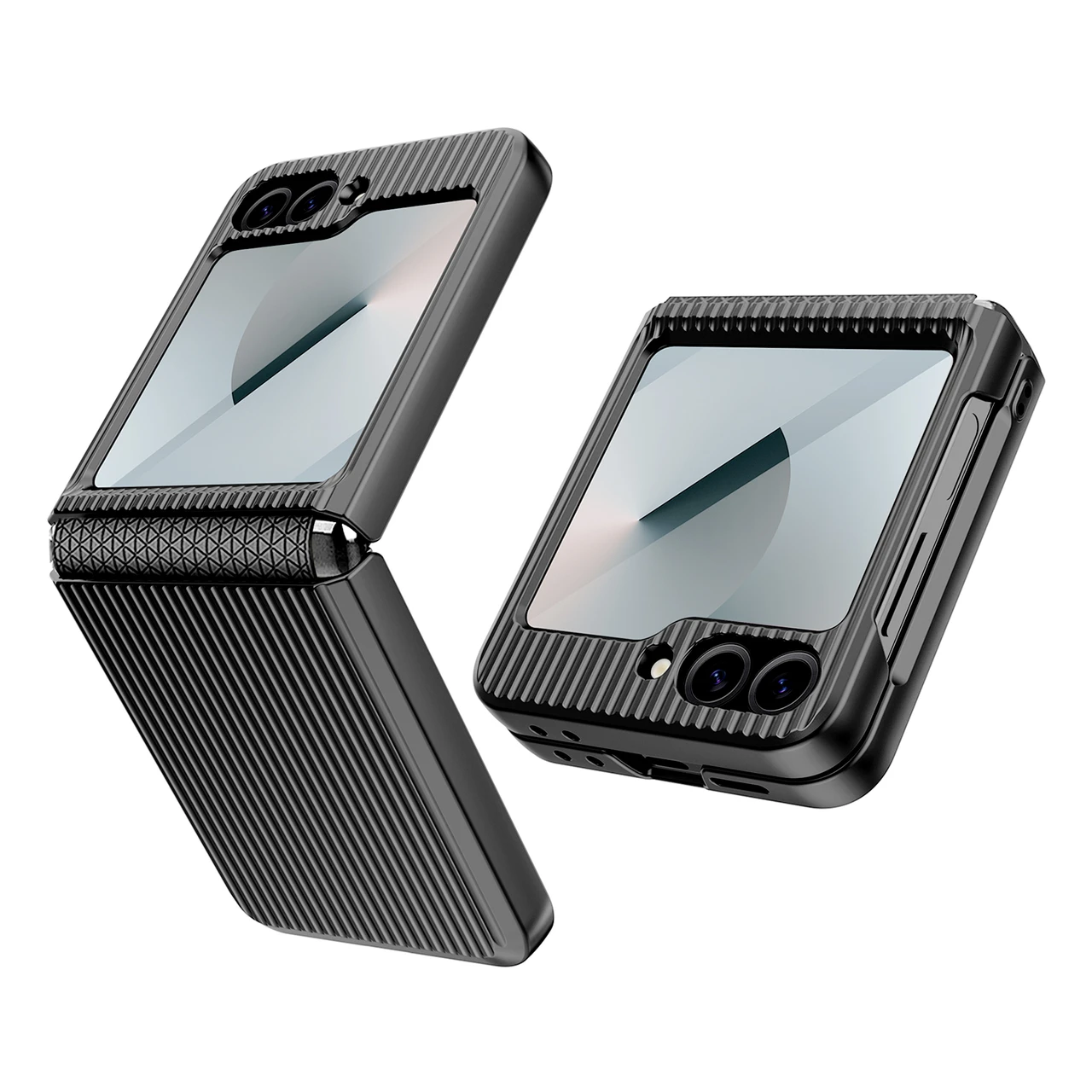 For Samsung Galaxy Z Flip6 Full Coverage Suitcase Style Phone Case