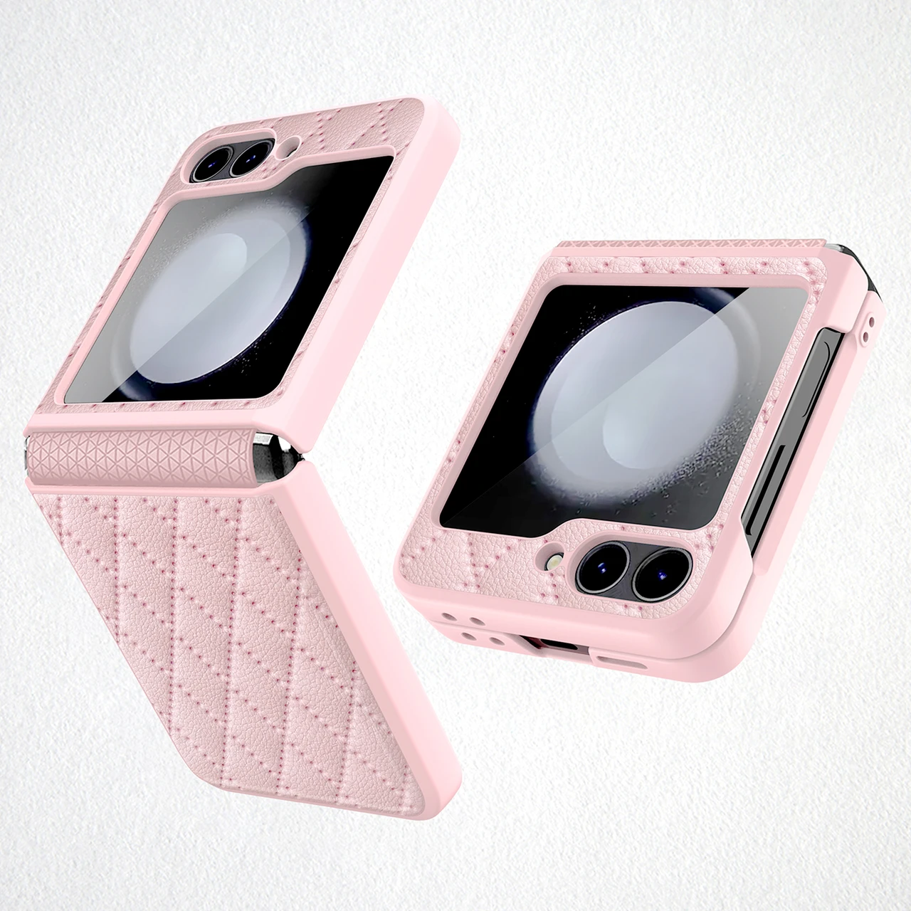 For Samsung Galaxy Z Flip6 Full Coverage Diamond Pattern Case