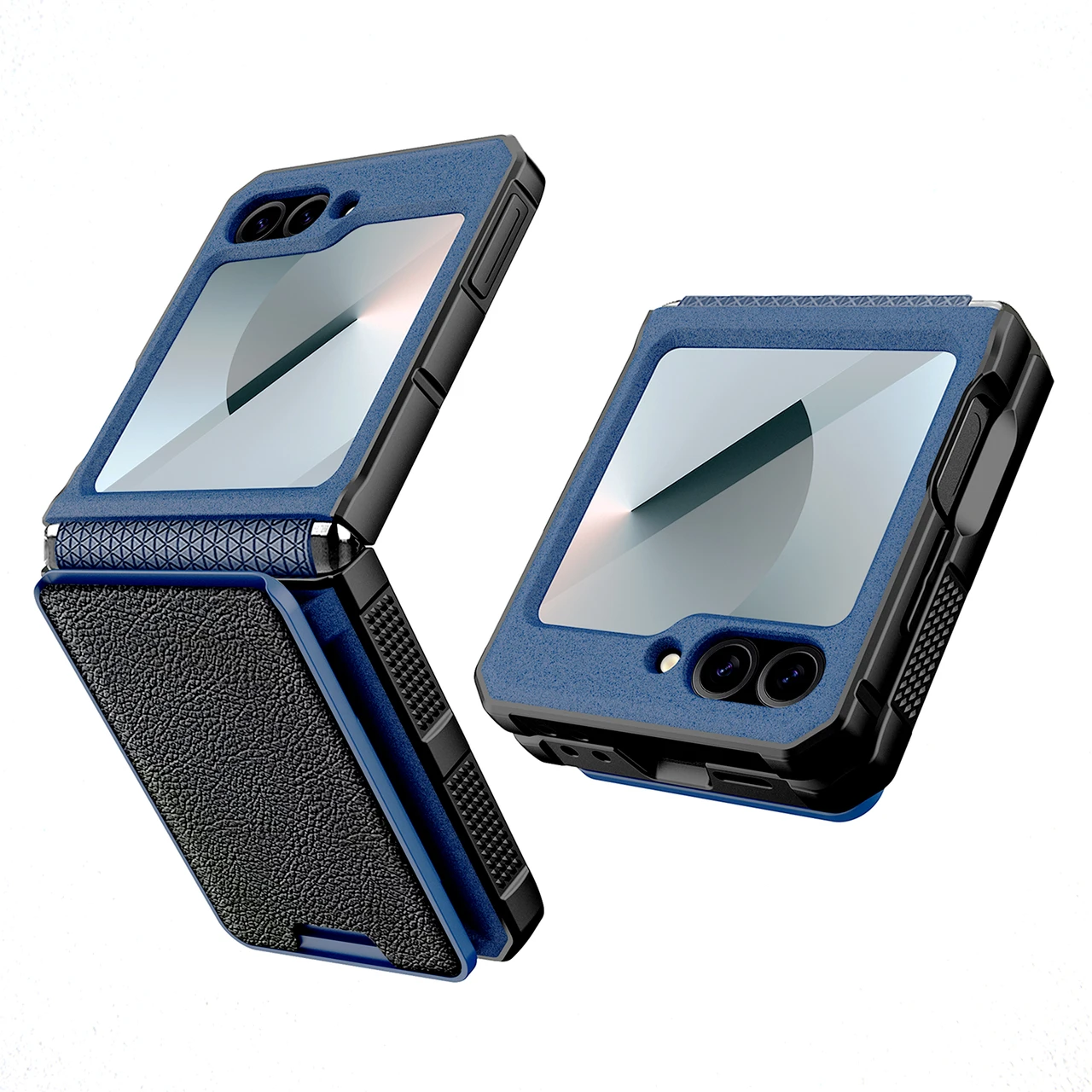 For Samsung Z Flip6 Full Protection Armor Card Slot Phone Case