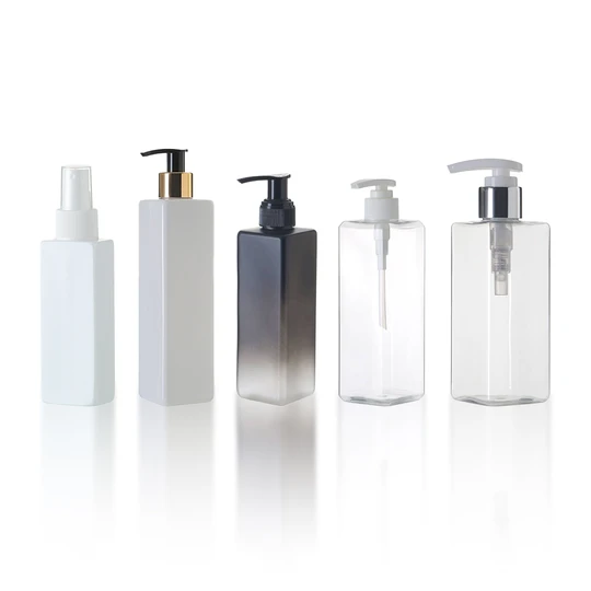 Square bottles Series