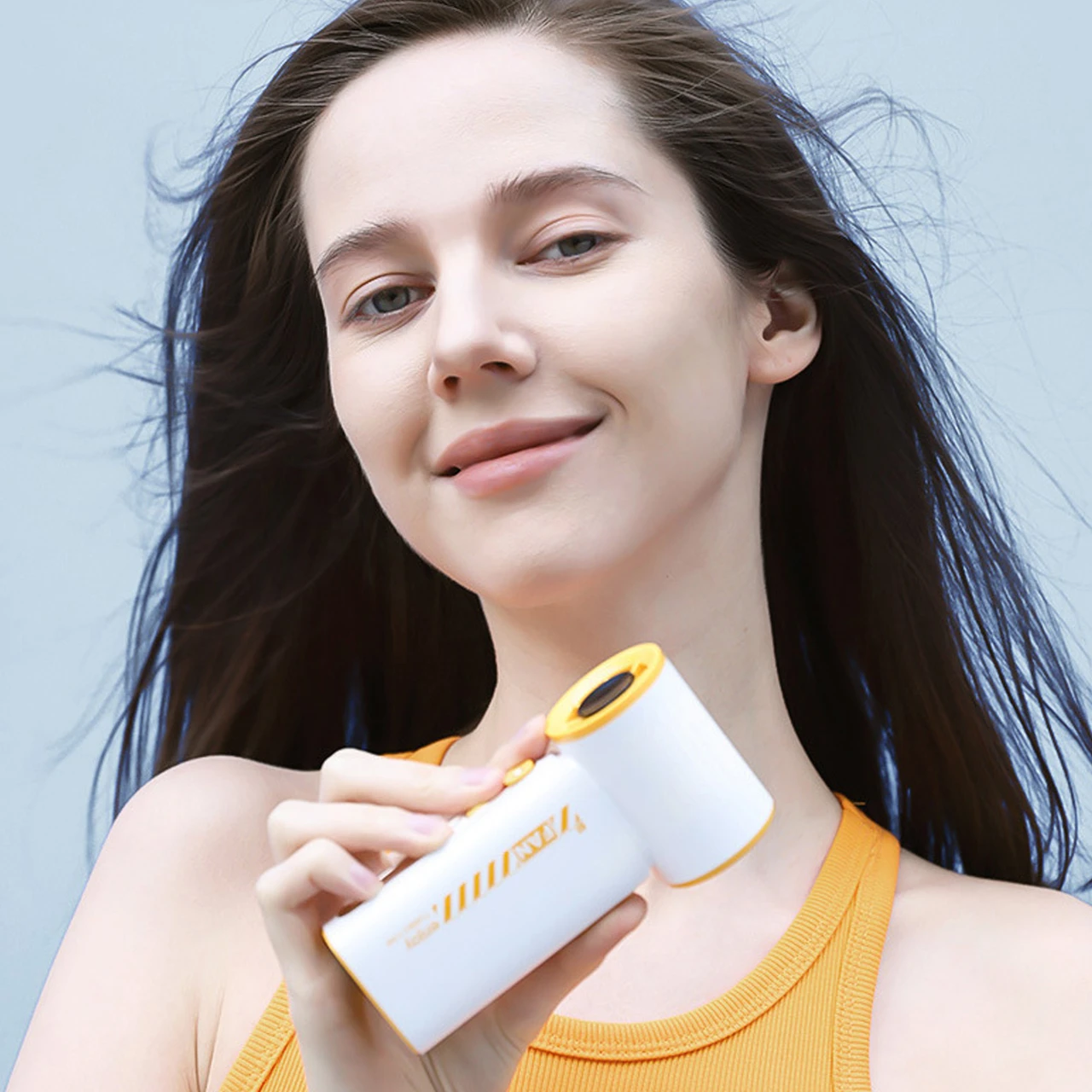 Mini Handheld Fan High Speed Usb Rechargeable Portable Cooling Fan