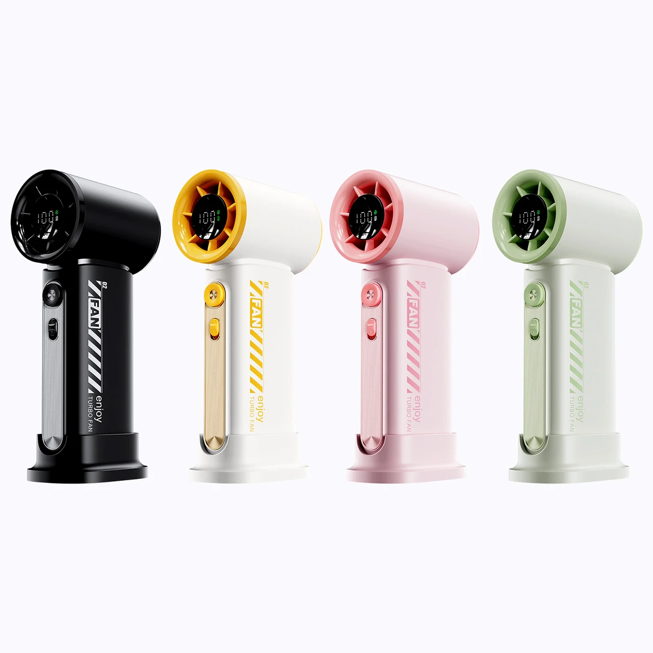 Mini Handheld Fan High Speed Usb Rechargeable Portable Cooling Fan