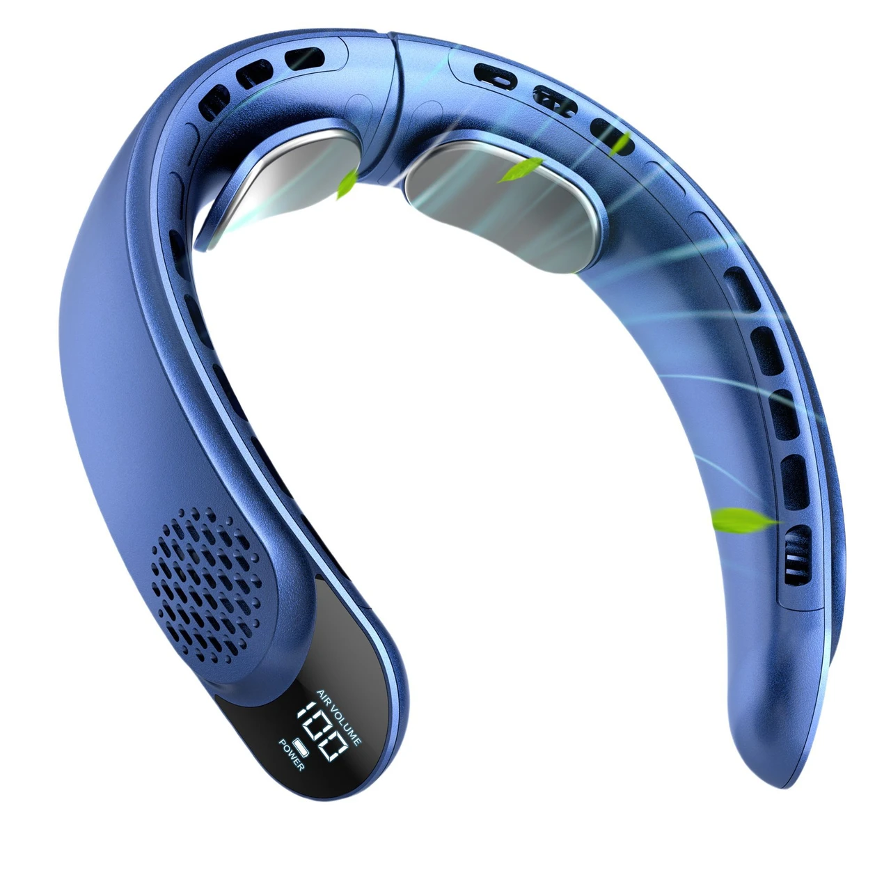 USB Neck Fan Foldable Silent Handheld Portable Rechargeable Mini Fan-Cellmalls