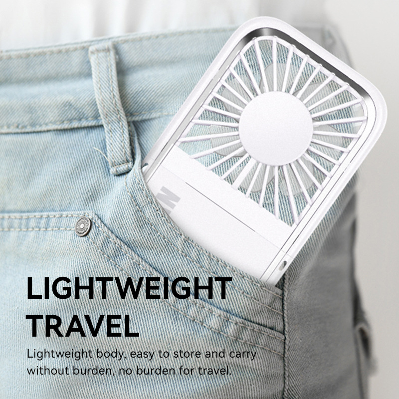 Ice Cooling Fan Handheld Portable Desktop Multifunction Mini Fa-Cellmalls