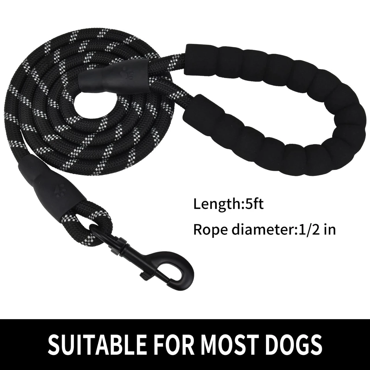 High reflective line dog leash