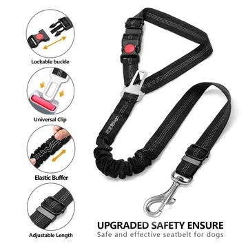 Pet car seat belt