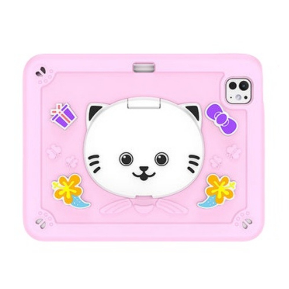 iPad Case Cute Cat Shockproof Silicone Cover For iPad Air Pro 7 8 9-Cellmalls