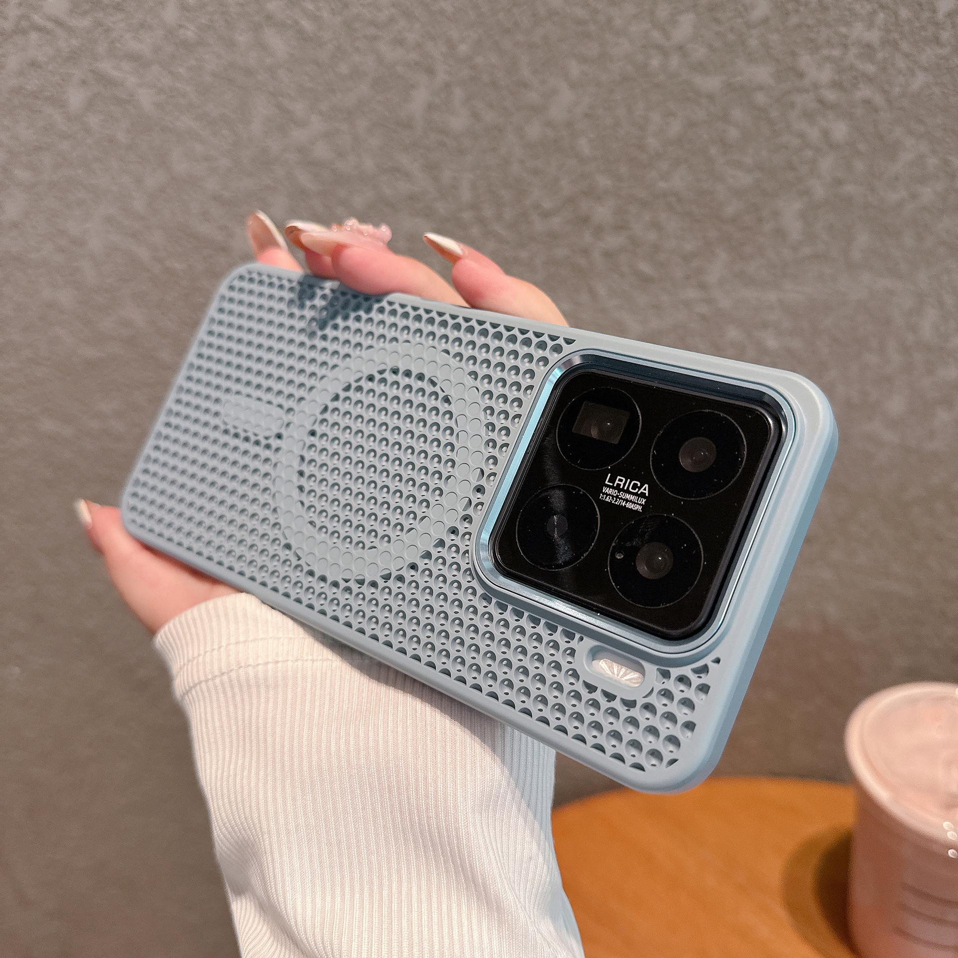 Phone Case For Xiaomi Redmi TPU Cover With Metal Lens Heat Dissipation-Cellmalls