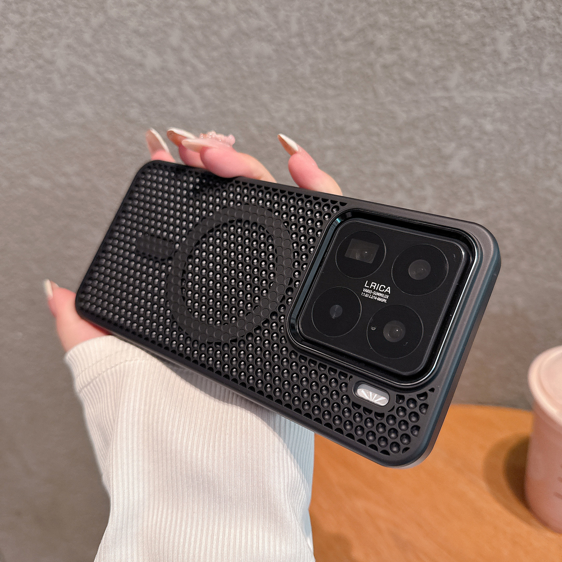 Phone Case For Xiaomi Redmi TPU Cover With Metal Lens Heat Dissipation-Cellmalls