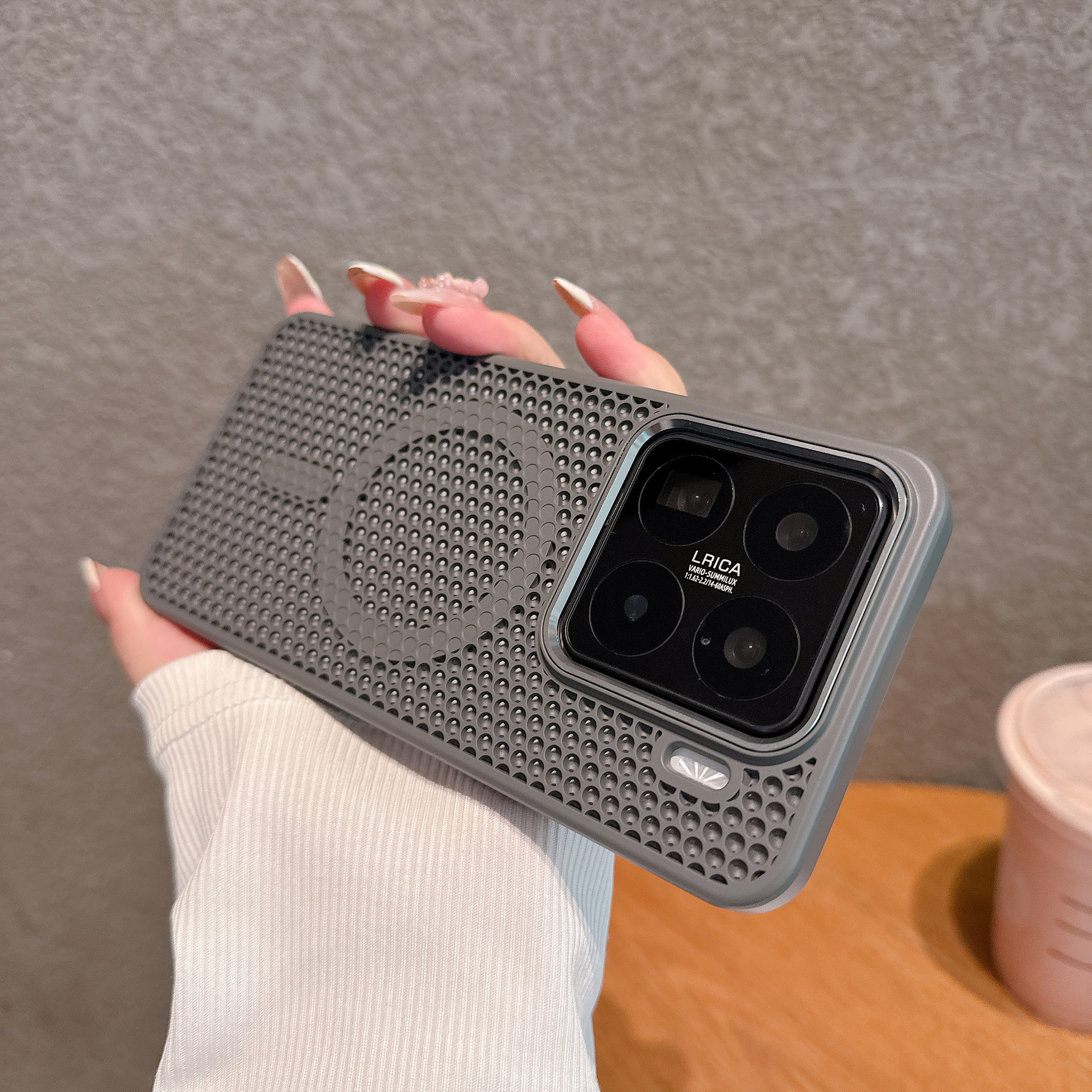 Phone Case For Xiaomi Redmi TPU Cover With Metal Lens Heat Dissipation-Cellmalls