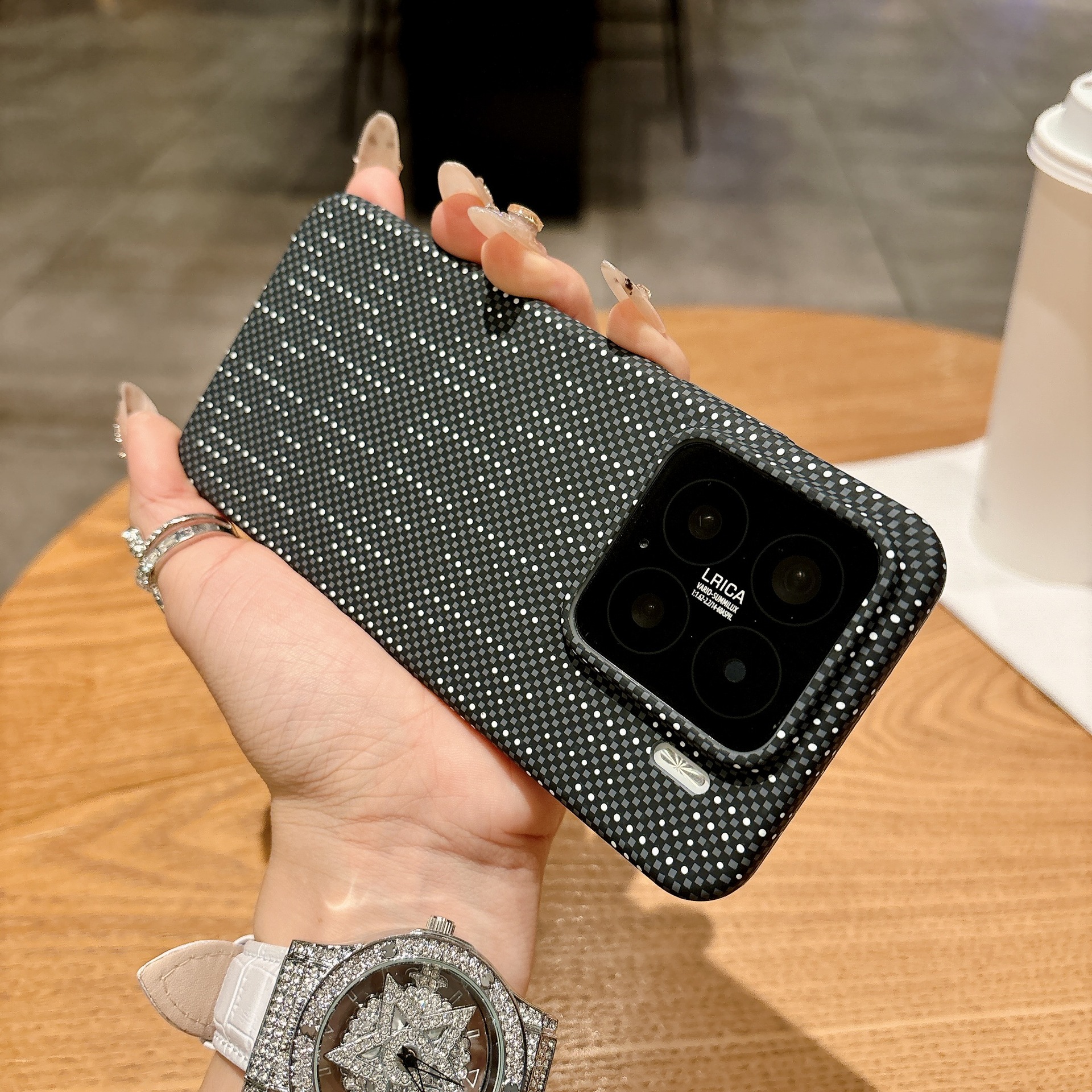 Kevlar Hard Case For Xiaomi Ultra Thin Magnetic Carbon Fiber Cover-Cellmalls