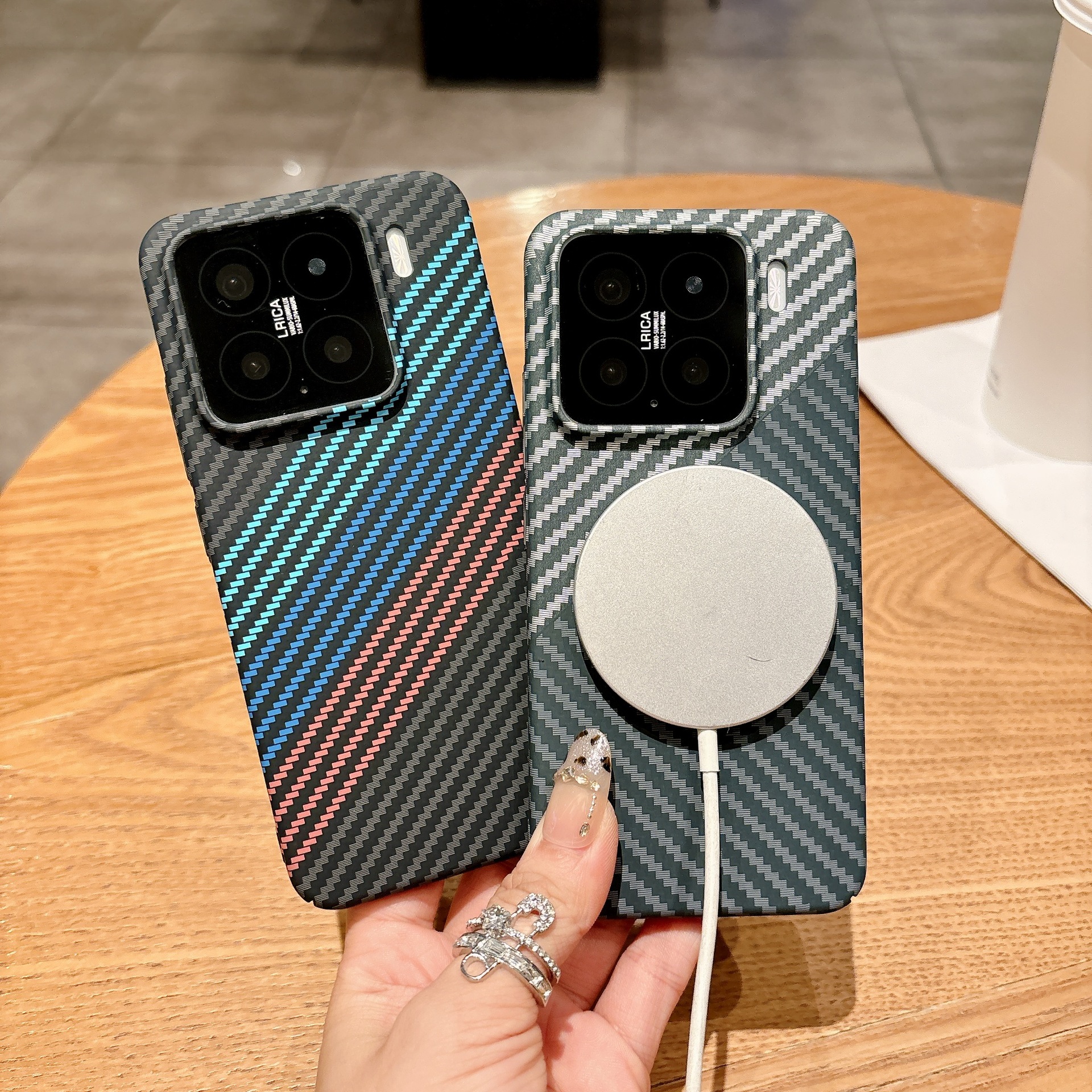 Kevlar Hard Case For Xiaomi Ultra Thin Magnetic Carbon Fiber Cover-Cellmalls