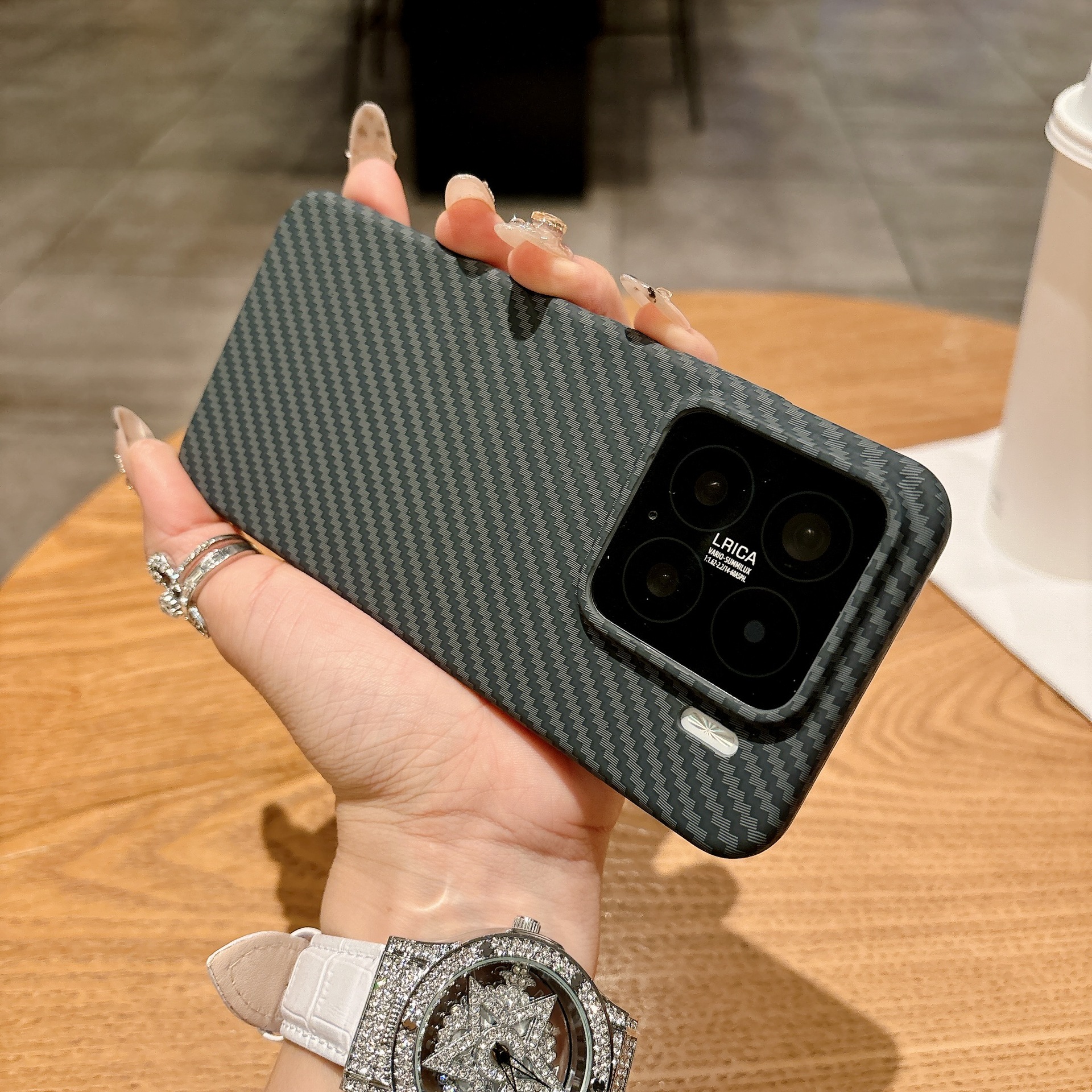 Kevlar Hard Case For Xiaomi Ultra Thin Magnetic Carbon Fiber Cover-Cellmalls