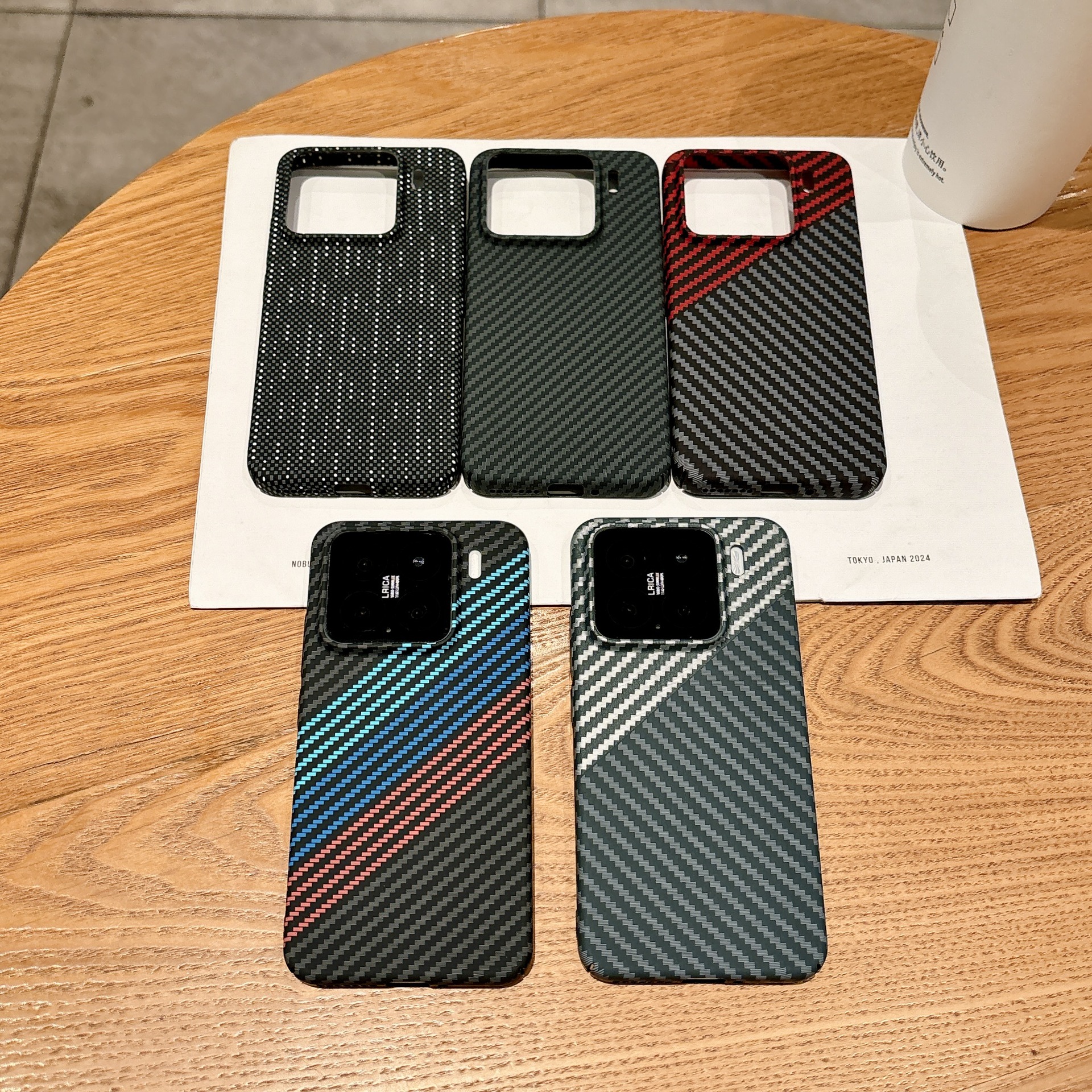 Kevlar Hard Case For Xiaomi Ultra Thin Magnetic Carbon Fiber Cover-Cellmalls