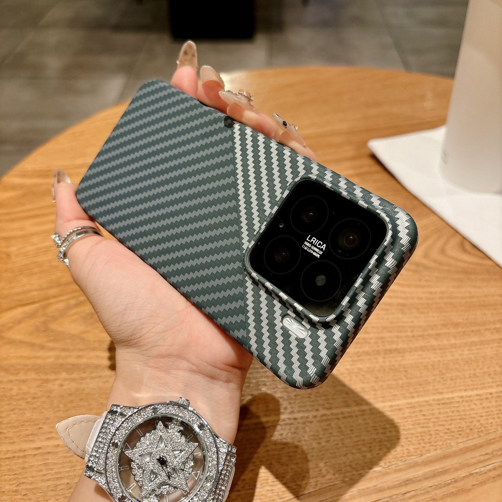 Kevlar Hard Case For Xiaomi Ultra Thin Magnetic Carbon Fiber Cover-Cellmalls