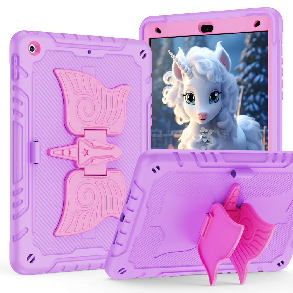 iPad Case For 7 8 9 10 11 Air Series Cartoon Silicone Cover-Cellmalls