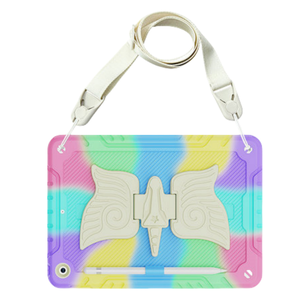 iPad Case For 7 8 9 10 11 Air Series Cartoon Silicone Cover-Cellmalls