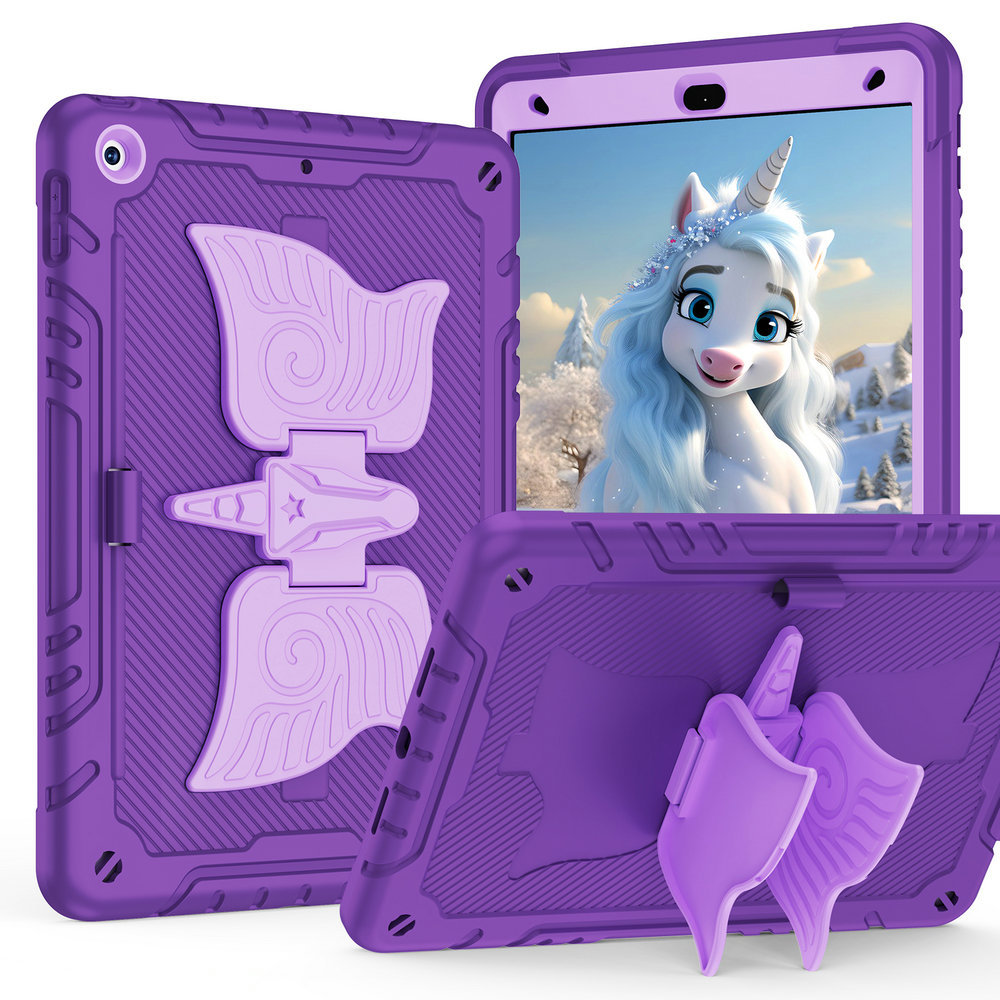 iPad Case For 7 8 9 10 11 Air Series Cartoon Silicone Cover-Cellmalls