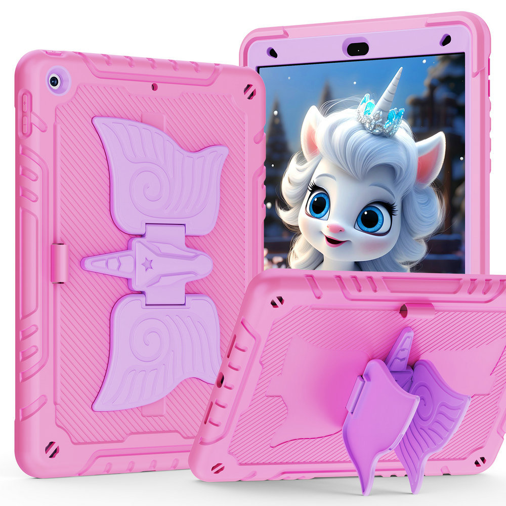 iPad Case For 7 8 9 10 11 Air Series Cartoon Silicone Cover-Cellmalls