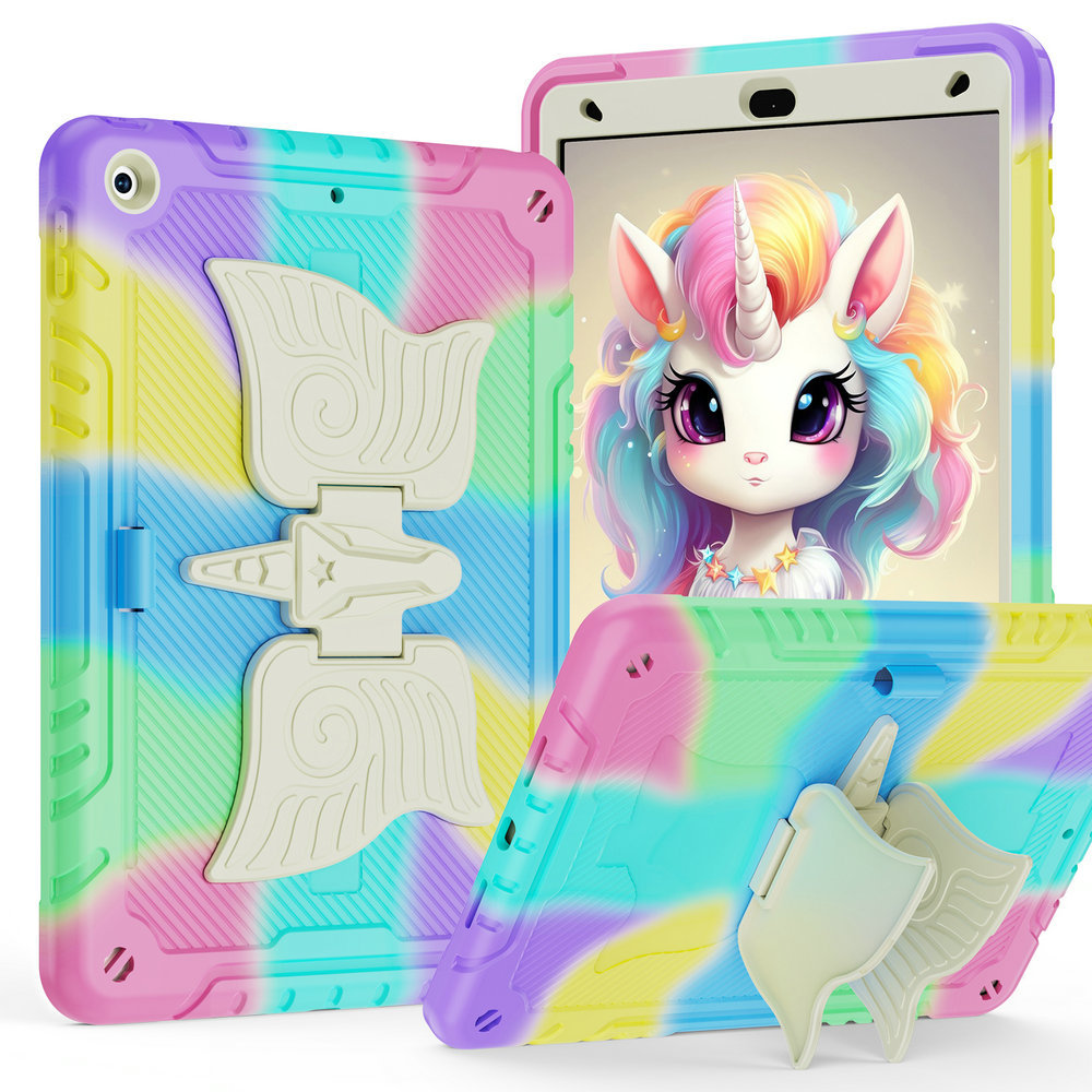 iPad Case For 7 8 9 10 11 Air Series Cartoon Silicone Cover-Cellmalls
