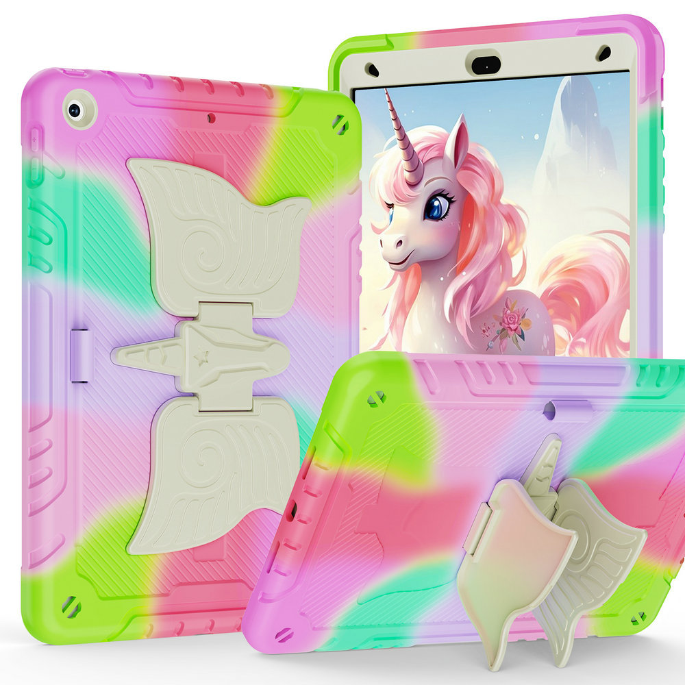 iPad Case For 7 8 9 10 11 Air Series Cartoon Silicone Cover-Cellmalls