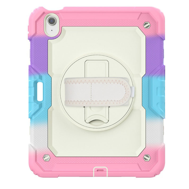 iPad Case With Strap Shockproof Silicone Cover For Multiple Models-Cellmalls