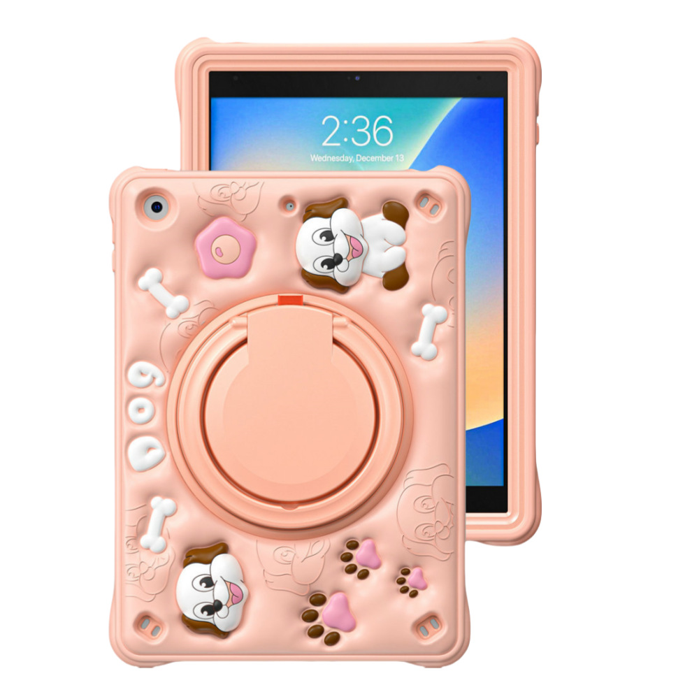 Tablet Case for iPad Shockproof Kids Stand Cute Cartoon Cover-Cellmalls