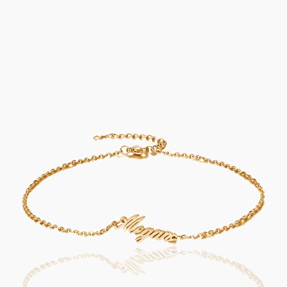CUSTOM NAME ANKLET