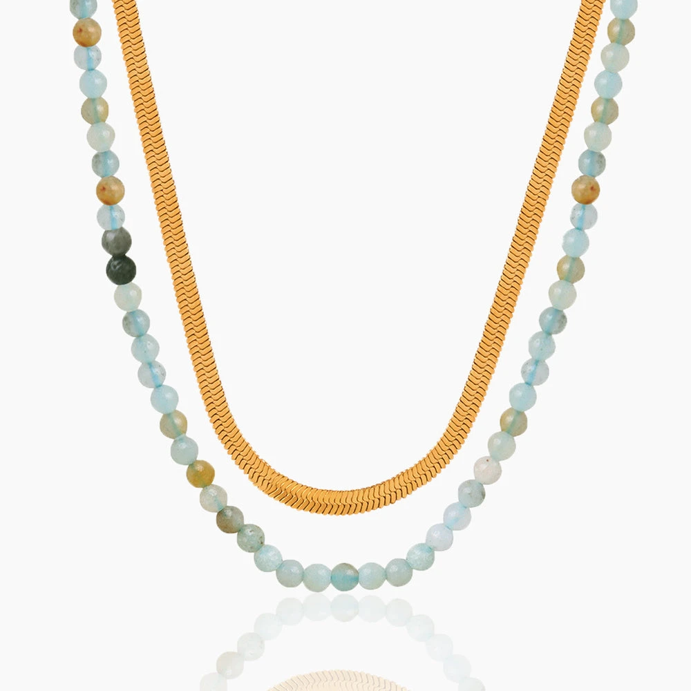 DOUBLE LAYERED NECKLACE