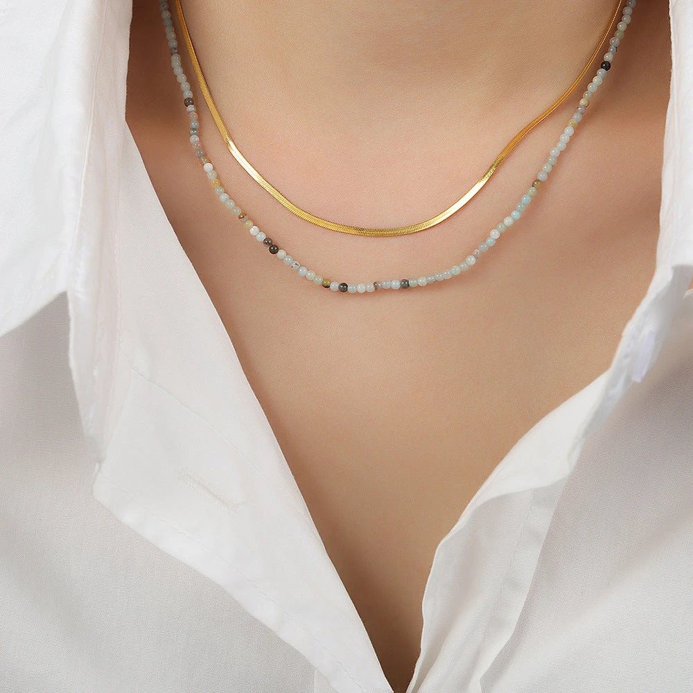 DOUBLE LAYERED NECKLACE
