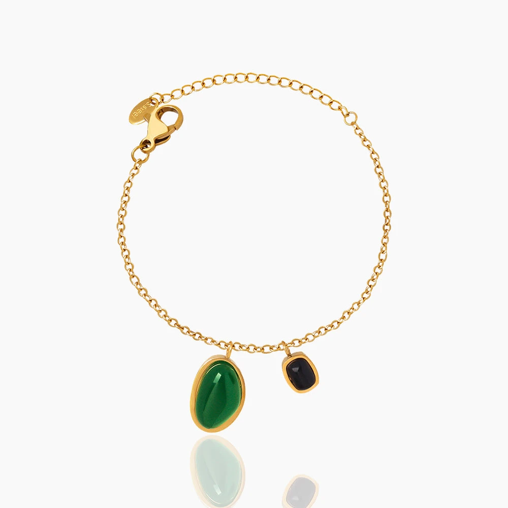 EMERALD ANKLET