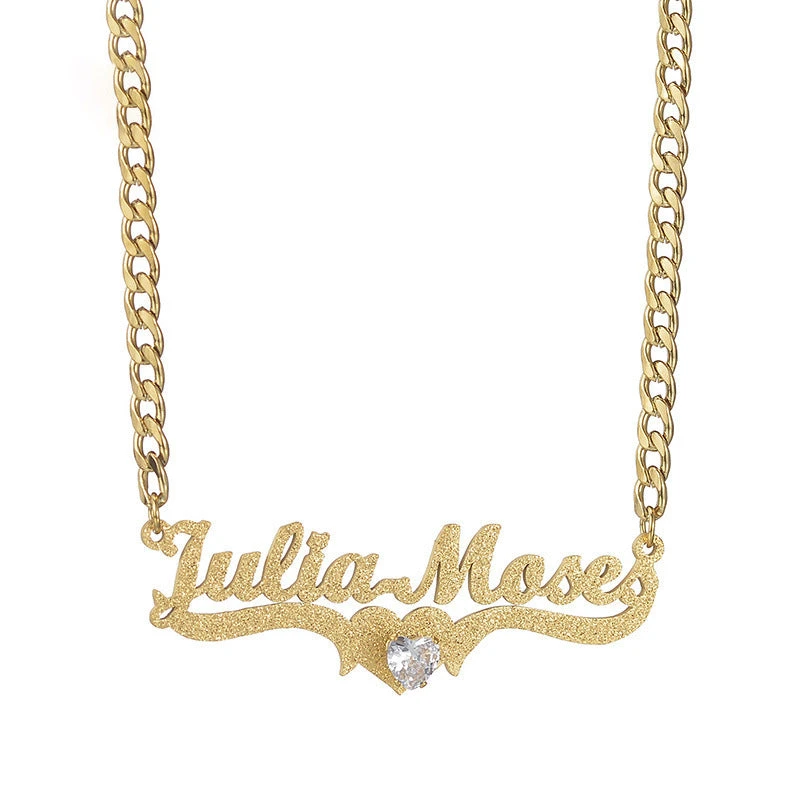 HEART NAME NECKLACE