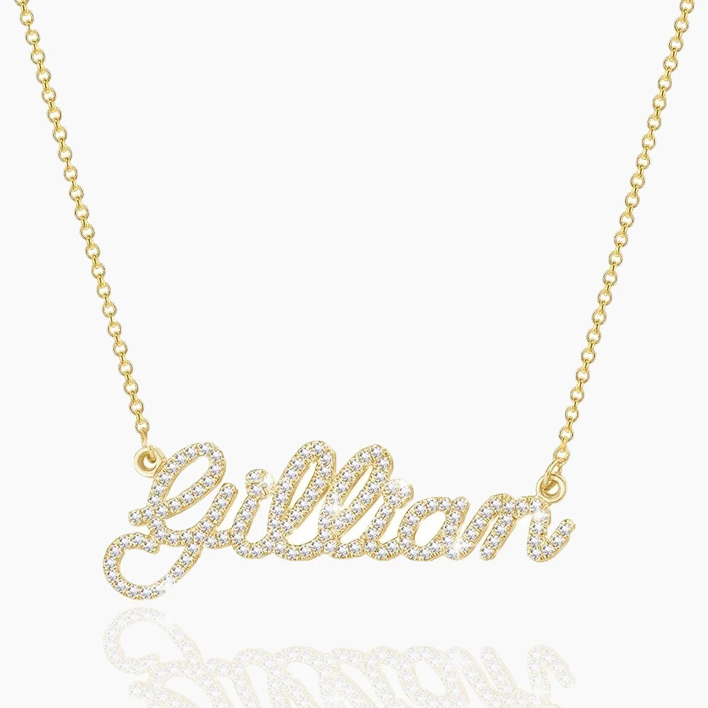 ICED NAME NECKLACE