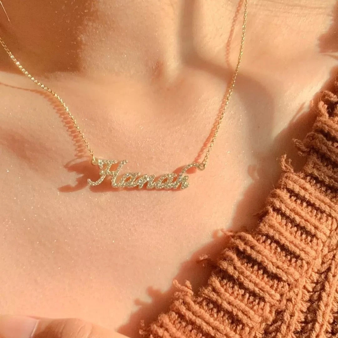 ICED NAME NECKLACE
