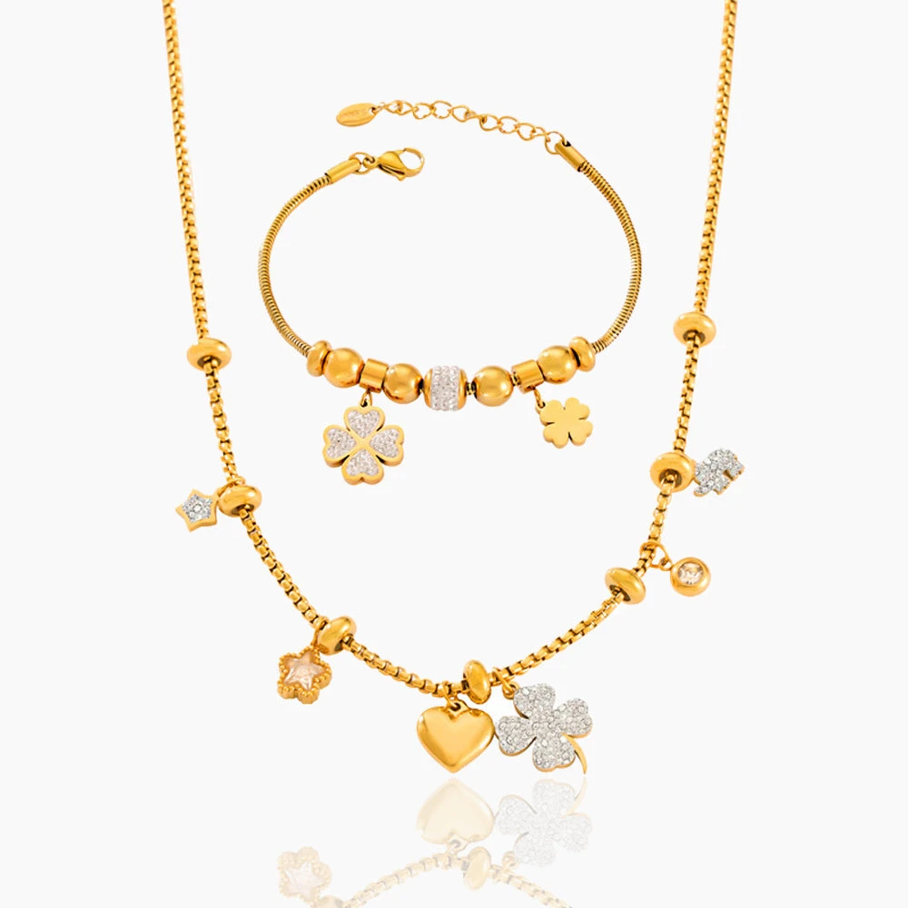 LUCKY GRASS NECKLACE