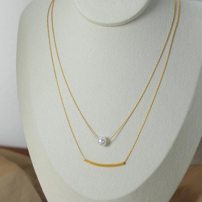 MINIMALIST DOUBLE-LAYER NECKLACE
