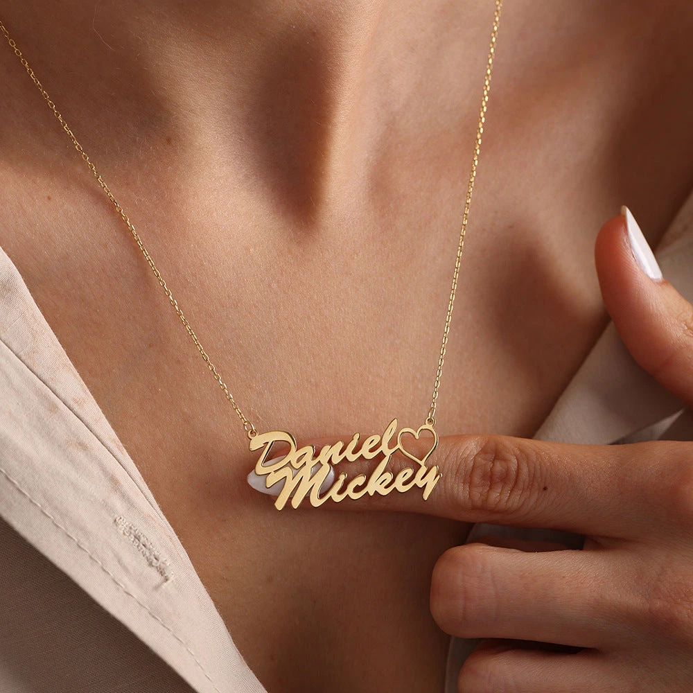 NAME HEART NECKLACE
