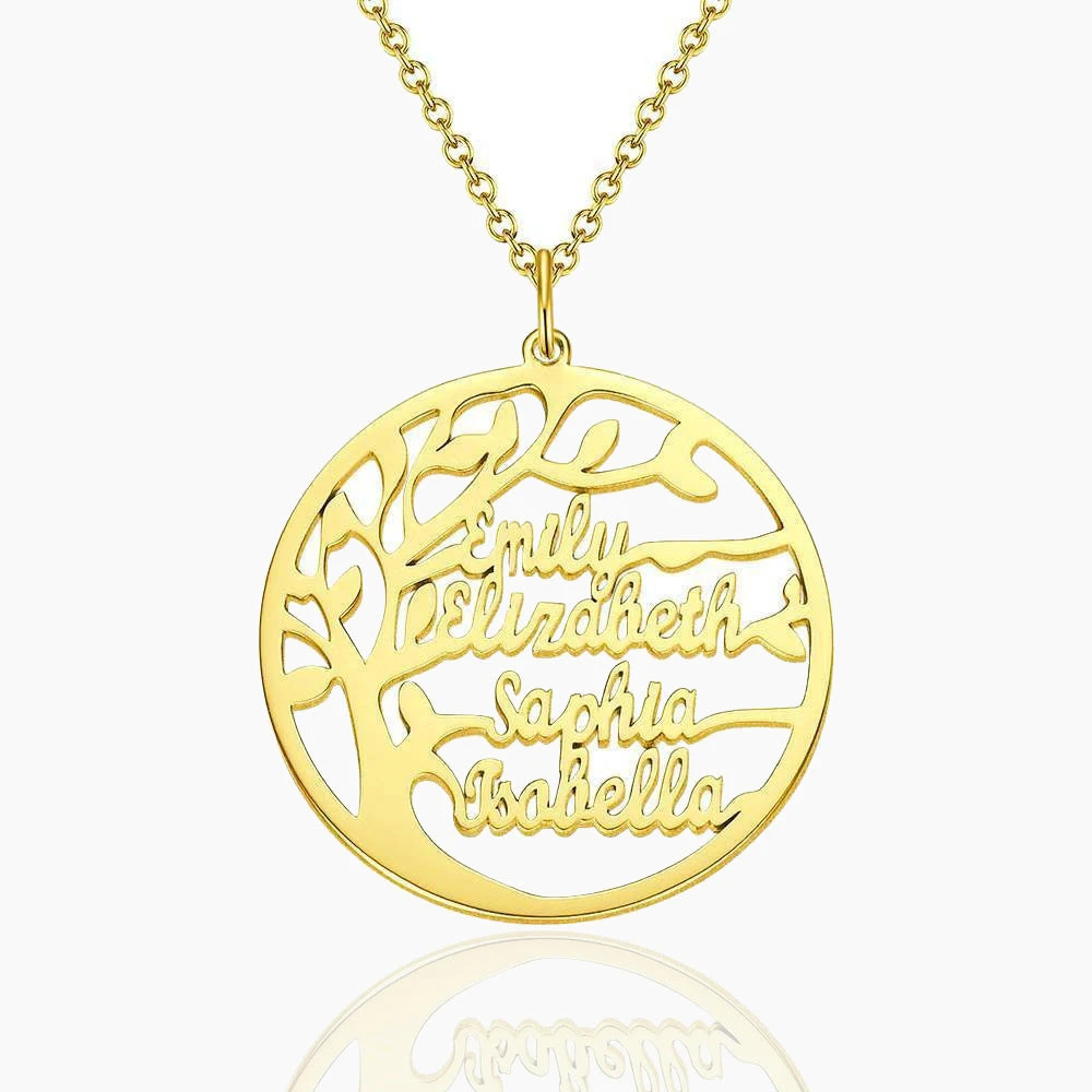 NAME OF LIFE TREE NECKLACES