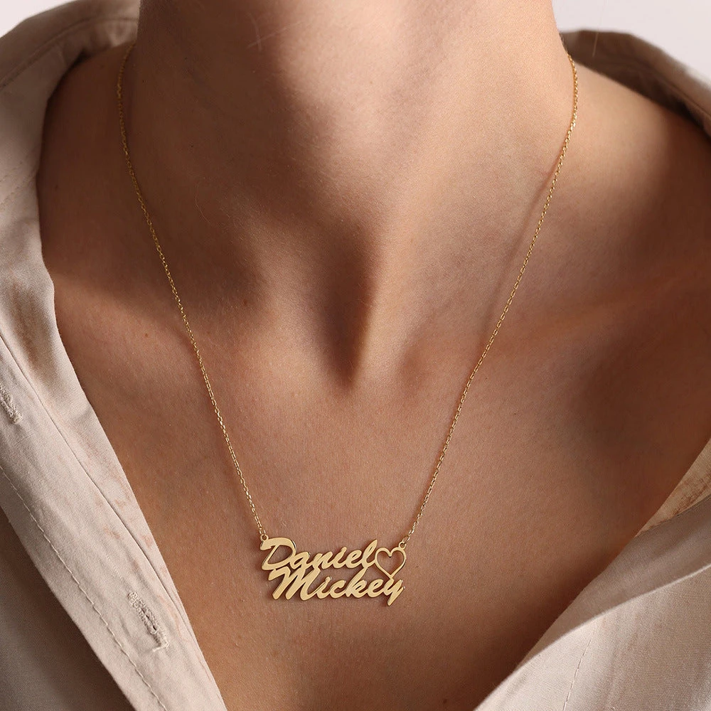 NAME HEART NECKLACE
