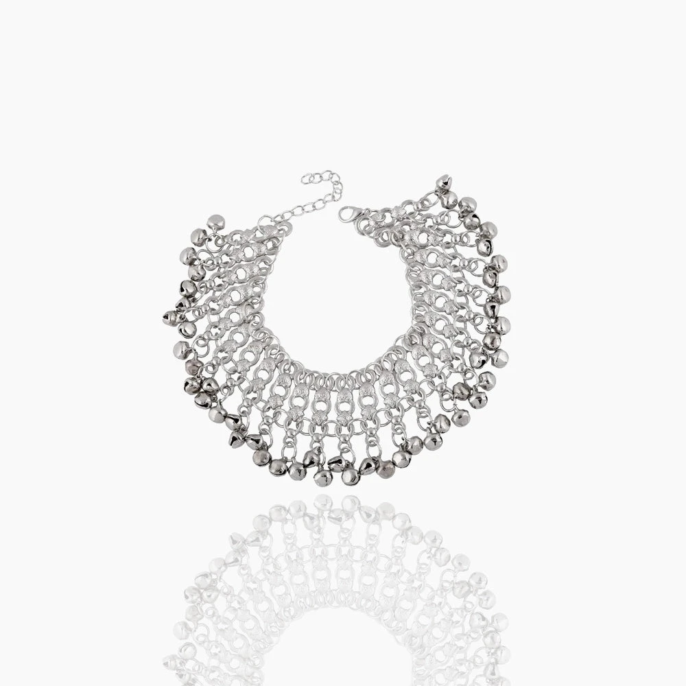 RETRO EXAGGERATED ETHNIC STYLE ANKLET