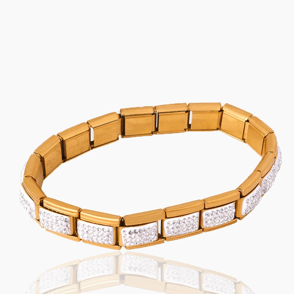 SQUARE ELASTIC ROPE BRACELET