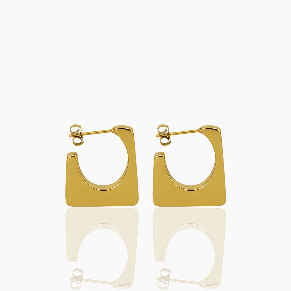 TRAPEZOIDAL EARRINGS