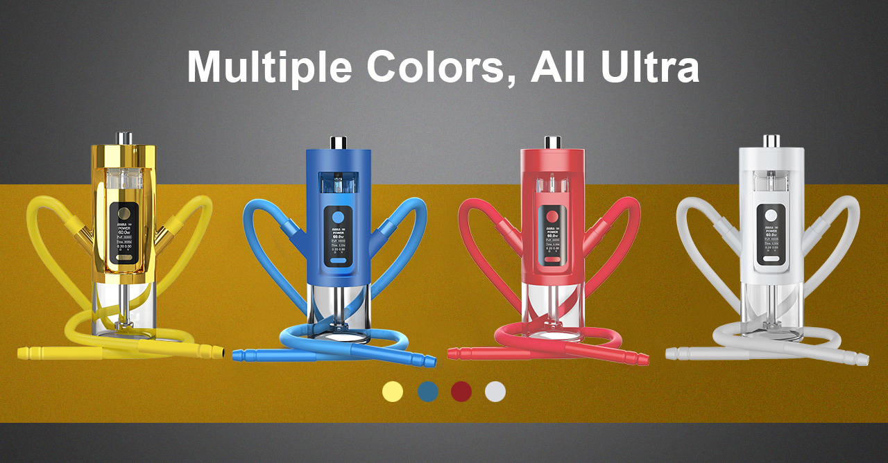 EHUKA X-GO Multi-purpose Vape Device Portable Car E Hookah Shisha Pot
