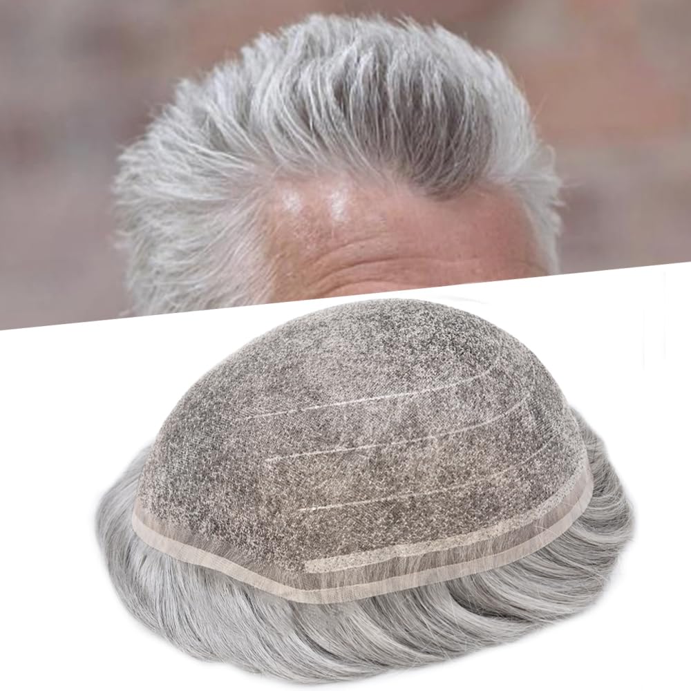 Grey color hair systems